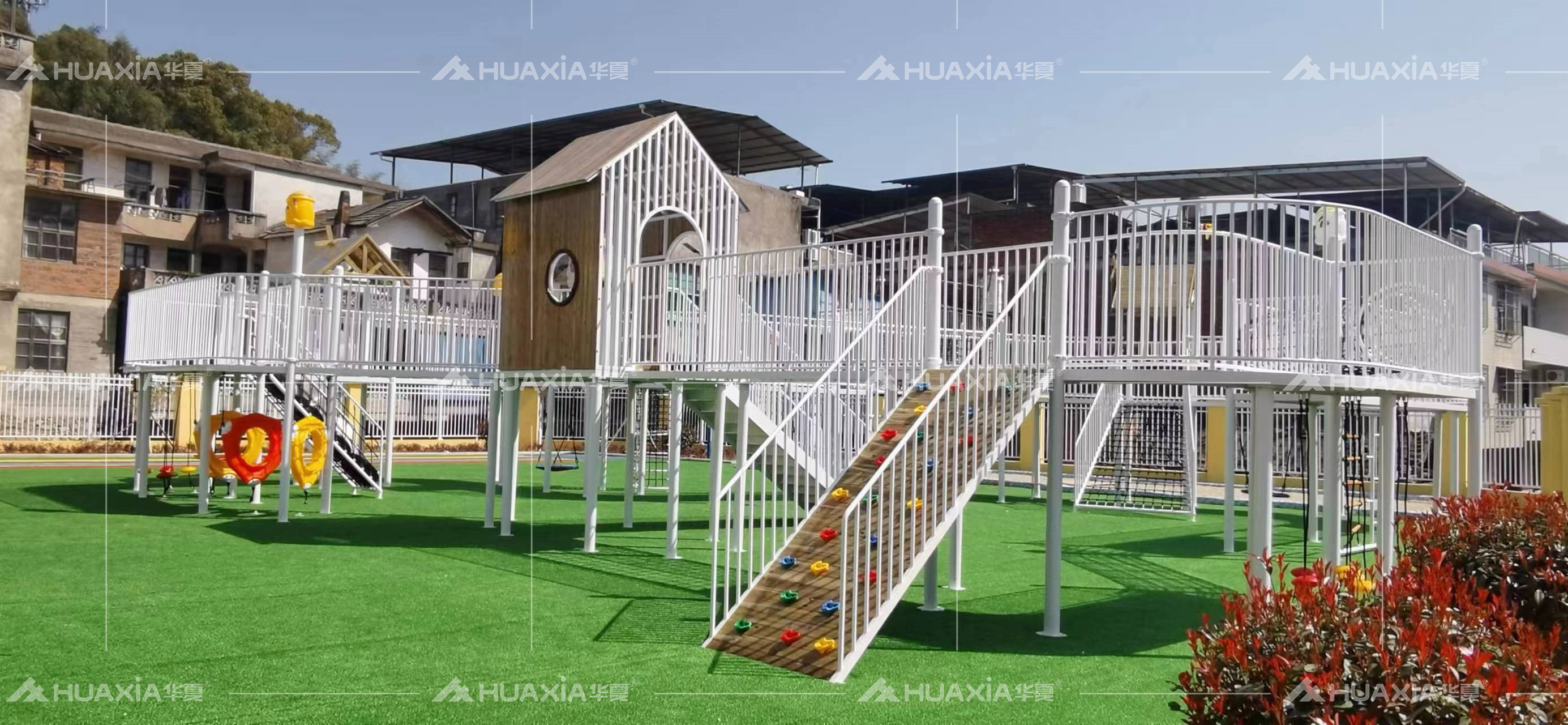 23年3月福建三明嵩口中心幼儿园项目安装完成